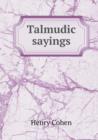 Talmudic Sayings - Book