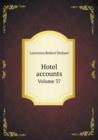 Hotel Accounts Volume 37 - Book