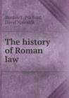 The History of Roman Law - Book