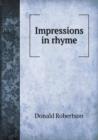 Impressions in Rhyme - Book