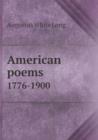 American Poems 1776-1900 - Book