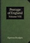 Peerage of England Volume VIII - Book