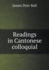 Readings in Cantonese Colloquial - Book