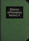History of Hampton Battery F - Book
