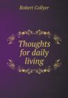 Thoughts for Daily Living - Book