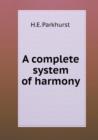 A Complete System of Harmony - Book