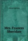 Mrs. Frances Sheridan - Book