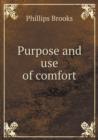 Purpose and Use of Comfort - Book
