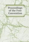 Proceedings of the Free Convention - Book