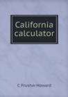 California Calculator - Book