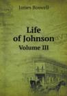 Life of Johnson Volume III - Book