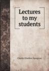 Lectures to My Students - Book