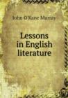 Lessons in English Literature - Book