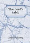 The Lord's Table - Book