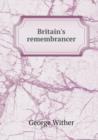 Britain's Remembrancer - Book