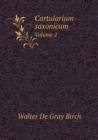 Cartularium Saxonicum Volume 2 - Book