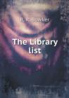 The Library List - Book