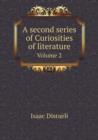 A Second Series of Curiosities of Literature Volume 2 - Book