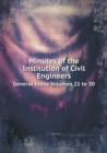 Minutes of the Institution of Civil Engineers General Index Volumes 21 to 30 - Book