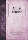 A First Reader - Book