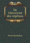 de L'Electricite Des Vegetaux - Book