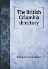 The British Columbia Directory - Book