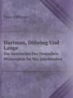 Hartman, Duhring Und Lange Zur Geschichte Der Deutschen Philosophie Im XIX. Jahrhundert - Book