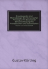 Encyklopaedie Und Methodologie Der Romanischen Philologie, Mit Besonderer Berucksichtigung Des Franzoesischen Und Italienischen Volume 1-3 And Zusatzheft - Book