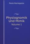 Physiognomik Und Mimik Volume 1 - Book
