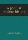 A Popular Modern History - Book