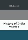 History of India Volume 1 - Book
