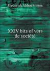 XXIV bits of vers de socie&#769;te&#769; - Book