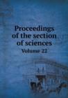 Proceedings of the Section of Sciences Volume 22 - Book