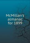 McMillan's Almanac for 1899 - Book
