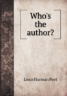 Who's the Author? - Book