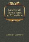 La lettre de foire a Ypres au XIIIe siecle - Book