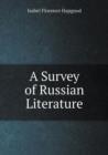 A Survey of Russian Literature - Book