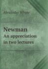Newman an Appreciation in Two Lectures - Book