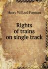 Rights of Trains on Single Track - Book