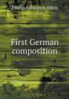 First German Composition - Book