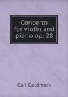Concerto for Violin and Piano Op. 28 - Book