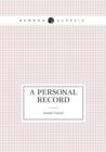 A Personal Record - Book