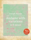 Andante with variations : in F minor - Book