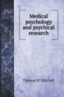 Medical psychology and psychical research - Book