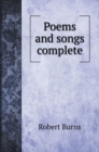 Poems and songs complete - Book