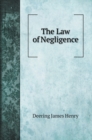 The Law of Negligence - Book