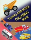 Trucks and Buses Coloring Book - Book