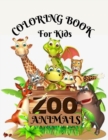 Zoo Animals Coloring Book for Kids : Awesome ZOO ANIMALS Coloring Book For Kids / Toddler Coloring Book For Kids Age 4-8,8-12 / Fun Activity Book ( 8.5 x 11 in) - Book