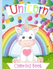 Unicorn Coloring Book : Very Cute Unicorn coloring Book for Kids ages 4-8 - Book