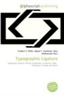 Typographic Ligature - Book